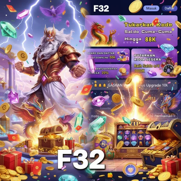 F32 2026 Slot Gacor RTP Tinggi